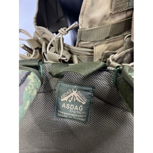 Разгрузка/плитник “ASDAG TACTICAL” укомплектованный бронесталью Бр5 в Пскове