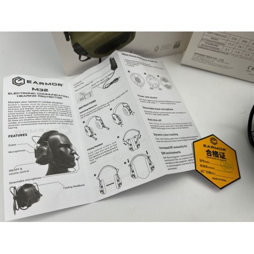 EARMOR M32 активные тактические наушники в Пскове