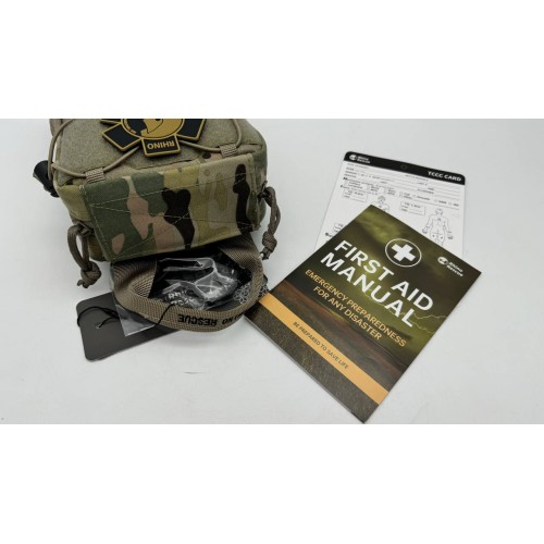 Военная тактическая аптечка RHINO RESCUE 15в1 в Пскове