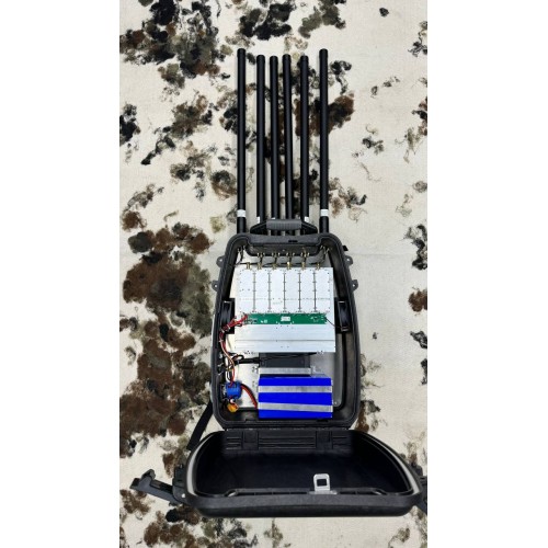 Рюкзак Гарпия CKJ-1704-Mobile подавитель дронов в Пскове 6 каналов 300W