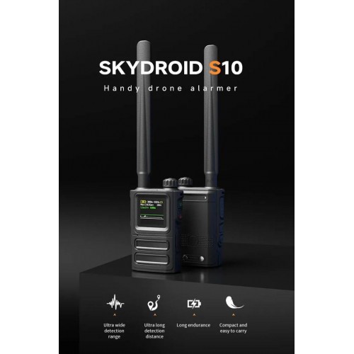 Детектор-обнаружитель дронов SKYDROID S-10 / «СОКОЛ 10» в Пскове портативный всенаправленный