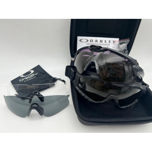 Тактические ударопрочные очки OAKLEY Alpha 2в1 в Пскове