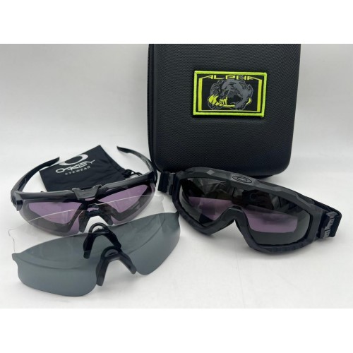 Тактические ударопрочные очки OAKLEY Alpha 2в1 в Пскове