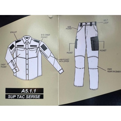 Костюм тактический А5.1.1 «Офицер» (брюки + рубашка) в Пскове