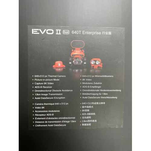 Квадрокоптер Autel Robotics EVO II Dual 640T (Thermal) Enterprise в самой максимальной топовой комплектации в Пскове