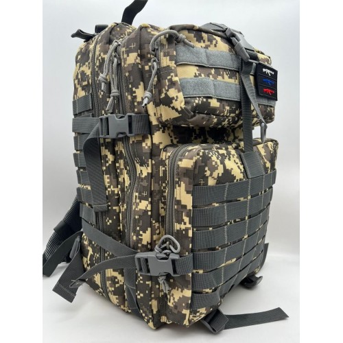 Рюкзак тактический 45 л пиксель/серый в Пскове