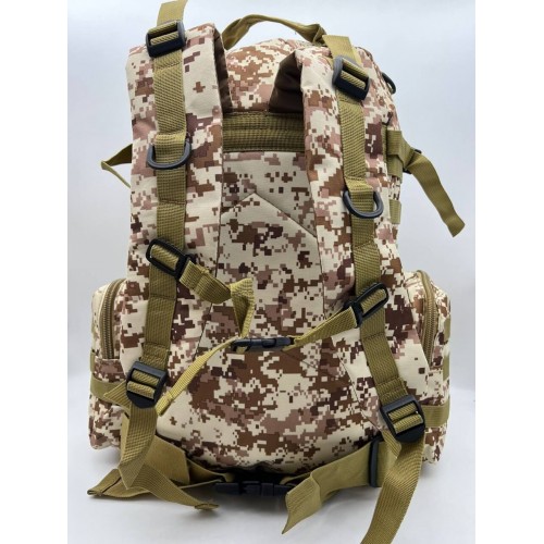 Рюкзак тактический 55 л песок/пиксель в Пскове
