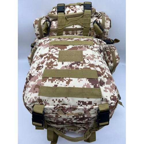 Рюкзак тактический 55 л песок/пиксель в Пскове