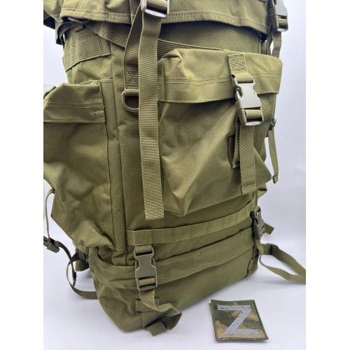 Рюкзак тактический 75 литров цвет хаки в Пскове