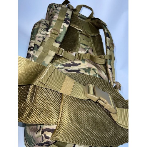 Рюкзак тактический 75 литров цвет мультикам в Пскове