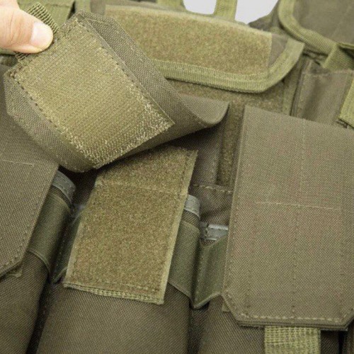 Тактический разгрузочный жилет «5 / пять карманов» с подсумками Tactical Molle Plate Carrier для съемных бронепластин в Пскове