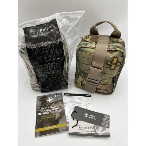 Военная тактическая аптечка “RHINO RESCUE” 30в1 в Пскове